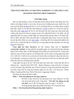 Tính toán thi công phần ngầm