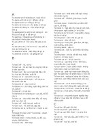 Một số cụm từ tiếng anh