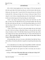 Một số giải pháp nâng cao hiệu quả sử dụng vốn lưu động tại Công ty điện tử Hà Nội