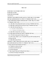 Hoàn thiện kế toán tiêu thụ và xác định kết quả kinh doanh tại công ty TNHH Đá Việt Nam