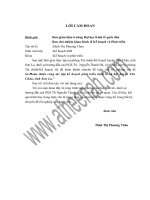 Hoàn thiện công tác lập kế hoạch phát triển kinh tế-xã hội huyện Yên Châu, tỉnh Sơn La