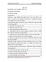 Hoàn thiện kế toán chi phí sản xuất và tính giá thành sản phẩm tại Công ty TNHH MTV Khảo Sát Thiết Kế Xây Dựng Điện I