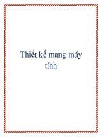 Thiết kế mạng máy tính
