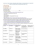 BÀI 4546. THỰC HÀNH: TÌM HIỂU MÔI TƯỜNG VÀ ẢNH HƯỞNG CỦA MỘT SỐ NHÂN TỐ SINH THÁI LÊN ĐỜI SỐNG SINH VẬT