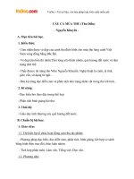 Giáo án ngữ văn 11 tuần 2 câu cá mùa thu