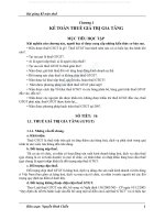 Bài giảng Kế toán thuế - Chương 1 - Kế toán thuế giá trị gia tăng