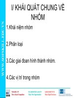Kỹ năng làm việc nhóm - Tài liệu quản trị nguồn nhân lực