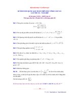 Đề thi giải toán trên Casio - Toanquoc 2009 - Giải toán trên máy tính cầm tay CASIO