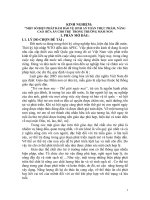 SKKN MỘT SỐ BIỆN PHÁP ĐẢM BẢO VỆ SINH AN TOÀN THỰC PHẨM, NÂNG CAO  BỮA ĂN CHO TRẺ  TRONG TRƯỜNG MẦM NON