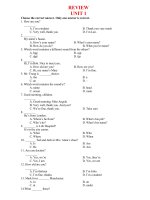 Bài tập tiếng Anh lớp 6