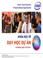 Module 2 - Tài liệu tập huấn dạy học dự án Intel