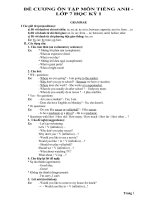 ôn tập tiếng Anh lớp 7 (Lý thuyết + Bài tập) (1)