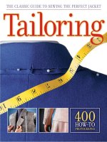 Tailoring The Classic Guide to Sewing the Perfect Jacket