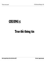 Tổ chức cấu trúc máy tính C5
