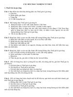 Câu hỏi trắc nghiệm về Thuế (2)