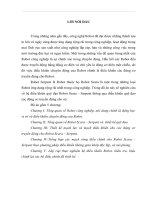 tổng hợp các mạch vòng điều chỉnh cho robot scara – serpent theo phương pháp điều khiển không gian khớp độc lập, và mô phỏng