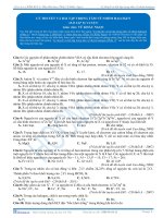 Lý Thuyết Và Các Dạng Bài Tập Trọng Tâm Về Phi Kim Thầy Vũ Khắc Ngọc