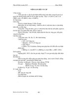 Nhiễm - Phác đồ điều trị năm 2015