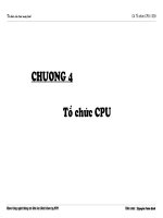 Tổ chức cấu trúc máy tính C4B