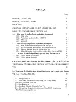 Giải pháp nâng cao hiệu quả huy động vốn tại Ngân hàng thương mại cổ phần công thương Việt Nam – Chi nhánh Phúc Yên