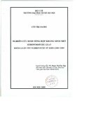 Nghiên cứu sinh tổng hợp kháng sinh nhờ streptomyces 122 15