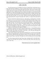 BÁO cáo THỰC tập QUÁ TRÌNH và THIẾT bị