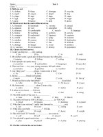 thi chọn HSG tiếng Anh lớp 7