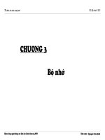 Tổ chức cấu trúc máy tính C3A