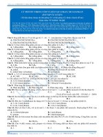 Chuyên Đề Hiđrocacbon Và Dẫn Xuất_ Có đáp án