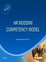HR BUSINESS PARTNER MODULE Final version