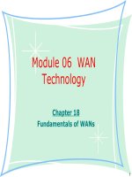 Tài liệu giảng dạy CCNA - module 06 chapter 18-Fundamentals of WANs