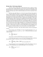 Bài đọc thêm - Độ đo lượng thông tin