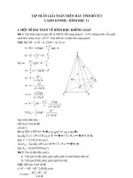 Giải toán Casio môn Hình học - Giải toán trên máy tính cầm tay CASIO