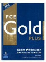 FCE GOLD Plus - Exam Maximiser with key