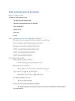 Ôn tập tiếng anh Chuyên nghành ĐTVT