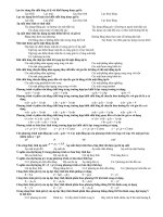 Đề cương ôn tập môn thủy lực