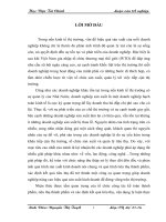 Luận án tiến sĩ Tổ chức kế toán thành phẩm, tiêu thụ thành phẩm và xác định kết quả tiêu thụ tại công ty TNHH lâm sản vietnam, newzealand