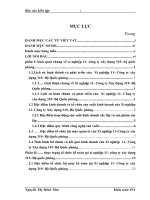 Báo cáo kiến tập kế toán tại Xí nghiệp 11 - Công ty xây dựng 319