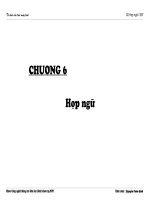 Tổ chức cấu trúc máy tính C6