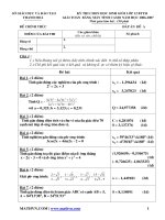 Tuyển tập đề thi casio 9-12 (Thanh Hóa) - Giải toán trên máy tính cầm tay CASIO