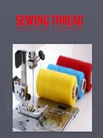 Sewing Thread - Types of Sewing Thread being Used in The Garments Industry of Bangladesh