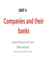 slide bài giảng anh văn chuyên ngàng tài chính ngân hàng unit (3)