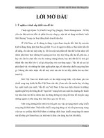 Tiểu luận Môn Quản trị Logistics Mô hình quản trị chuỗi cung ứng của Wal-Mart