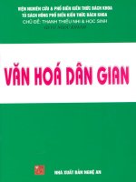 Văn hóa dân gian