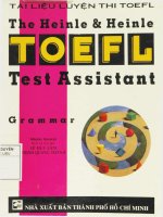 Tài liệu luyện thi Toefl