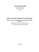 Quản lý an toàn bức xạ tần số radio (tcvn 3718-1 2005)