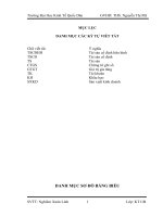 Hoàn thiện công tác hạch toán tài sản cố định hữu hình tại công ty TNHH sản xuất và xây dựng Thăng Long