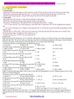 Ôn thi THPT Quốc Gia môn sinh theo chuyên đề 2016