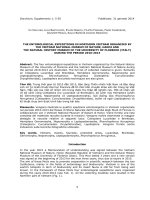 The entomological expeditions in northern Vietnam organized by the Vietnam National Museum of Nature, Hanoi and the Natural History Museum of the University of Florence (Italy) during the period 2010-2013