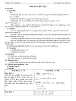 Giáo án Hóa học lớp 10 - Bám sát 9 BÀI TẬP